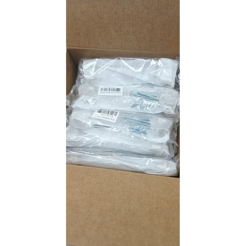 Orger 15 Pack Acrylic Cabinet Handles 5 Inch Chrome Clear Dresser Drawer Pulls